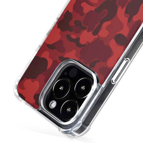 Red Street Camo iPhone 16 Pro Max MagSafe Case
