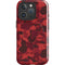 Red Street Camo iPhone 16 Pro Max Magsafe Impact Case