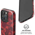 Red Street Camo iPhone 16 Pro Max Magsafe Impact Case