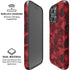 Red Street Camo iPhone 16 Pro Max Magsafe Impact Case