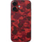 Red Street Camo iPhone 16 Skin