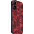 Red Street Camo iPhone 16 Skin