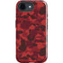 Red Street Camo iPhone 16e Impact Case