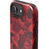 Red Street Camo iPhone 16e Impact Case