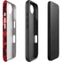 Red Street Camo iPhone 16e Impact Case