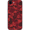 Red Street Camo iPhone 16e Skin
