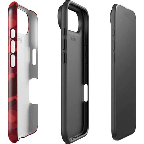 Red Street Camo iPhone 17 Air Impact Case