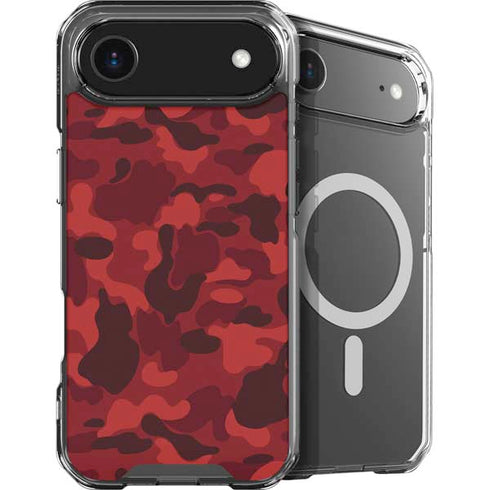 Red Street Camo iPhone 17 Air MagSafe Case