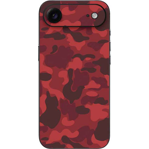 Red Street Camo iPhone 17 Air Skin