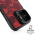 Red Street Camo iPhone 17 Kickstand Case