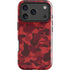 Red Street Camo iPhone 17 Pro Impact Case