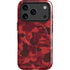 Red Street Camo iPhone 17 Pro Magsafe Impact Case