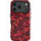 Red Street Camo iPhone 17 Pro Max Impact Case