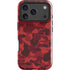 Red Street Camo iPhone 17 Pro Max Impact Case