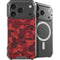 Red Street Camo iPhone 17 Pro Max MagSafe Case