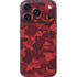 Red Street Camo iPhone 17 Pro Skin
