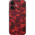 Red Street Camo iPhone 17 Skin