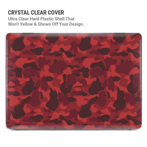 Red Street Camo MacBook Pro 14in (2021-24) Case plus Skin