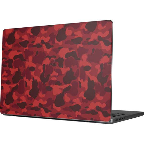 Red Street Camo Apple MacBook Pro 14-inch Skin