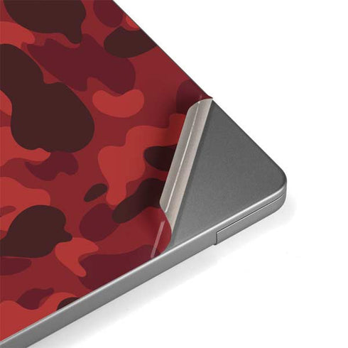 Red Street Camo Apple MacBook Pro 14-inch Skin