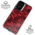 Red Street Camo Moto G Power 5G (2024) Clear Case
