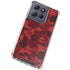 Red Street Camo Moto G Stylus 5G (2025) Clear Case