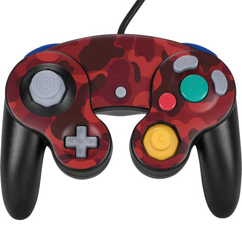Red Street Camo Nintendo Skins