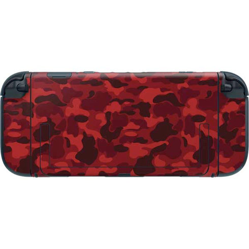 Red Street Camo Nintendo Switch 2 (2025) with Joy-Con Skin