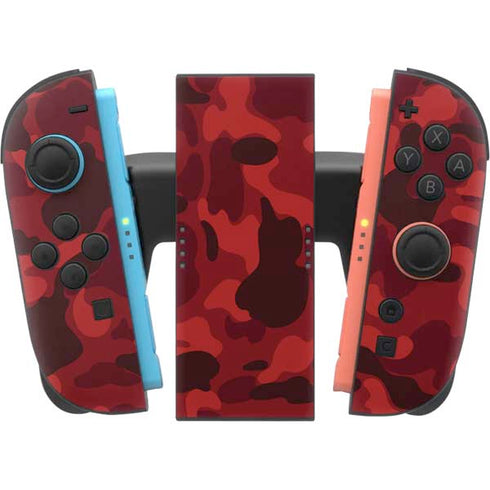 Red Street Camo Nintendo Switch 2 (2025) Joy-Con Controller Skin