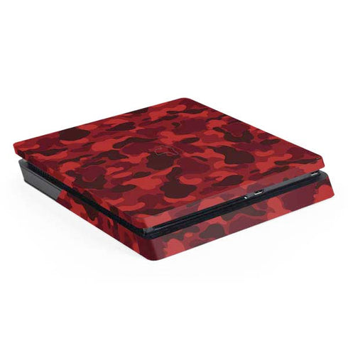 Red Street Camo PlayStation PS4 Skins