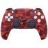 Red Street Camo PlayStation PS5 Skins