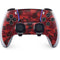 Red Street Camo PS5 DualSense Edge Pro Controller Skin