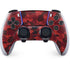 Red Street Camo PS5 DualSense Edge Pro Controller Skin