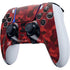 Red Street Camo PS5 DualSense Edge Pro Controller Skin