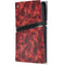 Red Street Camo PS5 Pro Console Skin