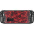 Red Street Camo Steam Deck Handheld Gaming Computer OLED Skin