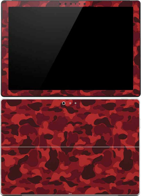 Red Street Camo Surface Pro (2017) Skin