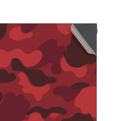 Red Street Camo XBox Series X Digital Edition Console Skin