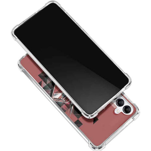 DC Comics Superman Red Pattern Gabb Phone 4 Clear Case