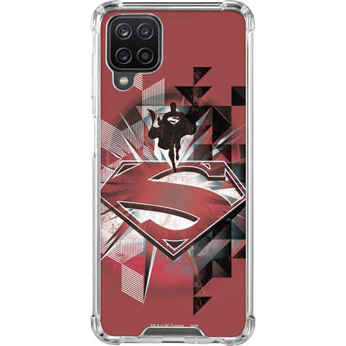DC Comics Superman Red Pattern Galaxy Cases