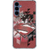 DC Comics Superman Red Pattern Galaxy A55 5G Clear Case