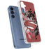 DC Comics Superman Red Pattern Galaxy A55 5G Clear Case