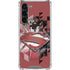 DC Comics Superman Red Pattern Galaxy S24 FE Clear Case