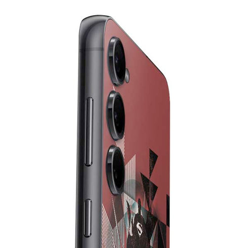 DC Comics Superman Red Pattern Galaxy S25 Plus Skin