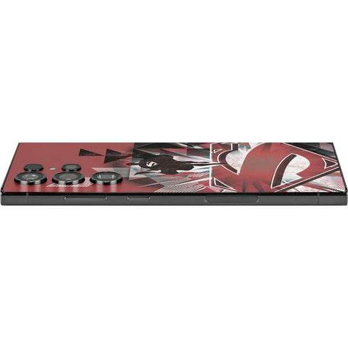 DC Comics Superman Red Pattern Galaxy S25 Ultra Skin