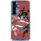 DC Comics Superman Red Pattern Galaxy S25 Clear Case