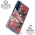 DC Comics Superman Red Pattern Galaxy S25 Plus Clear Case