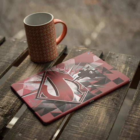 DC Comics Superman Red Pattern iPad Skins