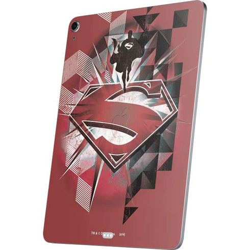 DC Comics Superman Red Pattern Apple iPad Air Skin