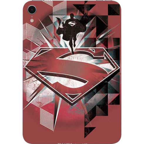 DC Comics Superman Red Pattern Apple iPad Mini Skin
